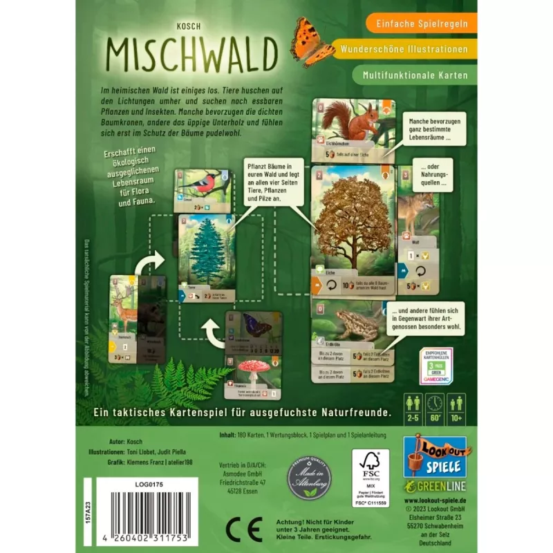 Mischwald, gra karciana