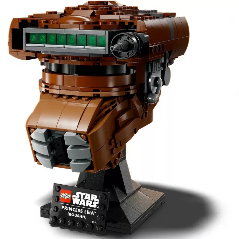 LEGO Star Wars Hełm Księżniczki Lei (Boushh) Zestaw dla Dorosłych 75351 (670 Elementów)