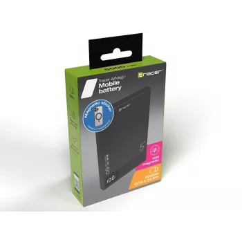 Tracer AirMag1 Lithium Polymer (LiPo) 5000 mAh Bezprzewodowe ładowanie Czarny