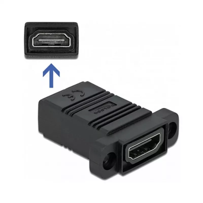 Adapter HDMI DeLOCK Easy 45 81307