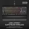 Klawiatura gamingowa Corsair K70 CORE TKL USB + RF Wireless + Bluetooth QWERTZ Czarna