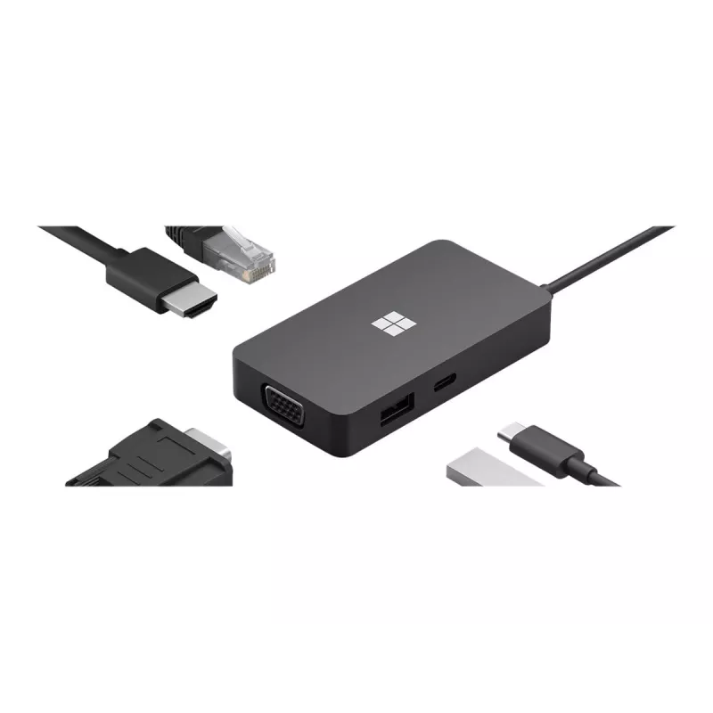 Laptop Dock Microsoft 1E4-00002 Czarny