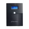 Zasilacz awaryjny UPS PowerWalker VI 3000 SCL FR 3 kVA / 1,8 kW, Line-Interactive, 4x gniazda typu E, akumulator 18 Ah (2×12 V)