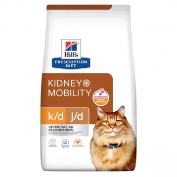 HILL'S PD K/D Kidney + Mobility Chicken - sucha karma dla kota - 3kg