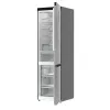 Lodówko-zamrażarka Gorenje NRB620E61X4WFE, wolnostojąca, stal nierdzewna, pojemność całkowita 413 l, zamrażarka dolna 130 l, NoFrost, wyświetlacz LED