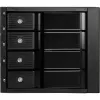 SilverStone SST-FS304-12G zewnętrzna obudowa na 3,5-calowe dyski, 4-kieszeniowa - czarna
