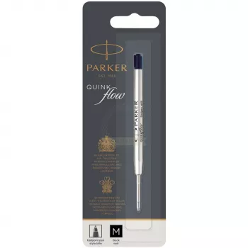 Parker Quinkflow Wkład M czarny Długopis (Blister)