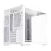Obudowa komputerowa DarkFlash B275 (biała) mid-tower kompatybilna z ATX, przedni panel I/O, szkło hartowane