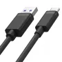 KABEL USB UNITEK USB-A — USB-C 25CM, Y-C480BK