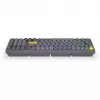 Celeris 1800, Szara Klawiatura Gamingowa, Układ US, ENDORFY Yellow by Gateron