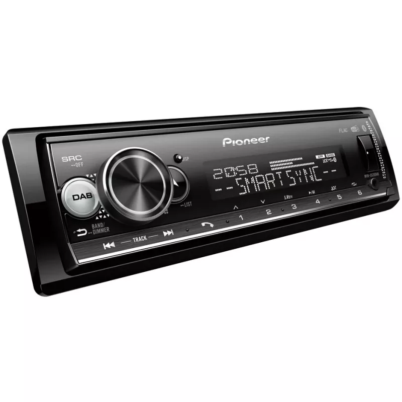 Pioneer MVH-S520DAB Auto Media-Receiver Czarny 200 W Bluetooth (MVH-S520DAB)