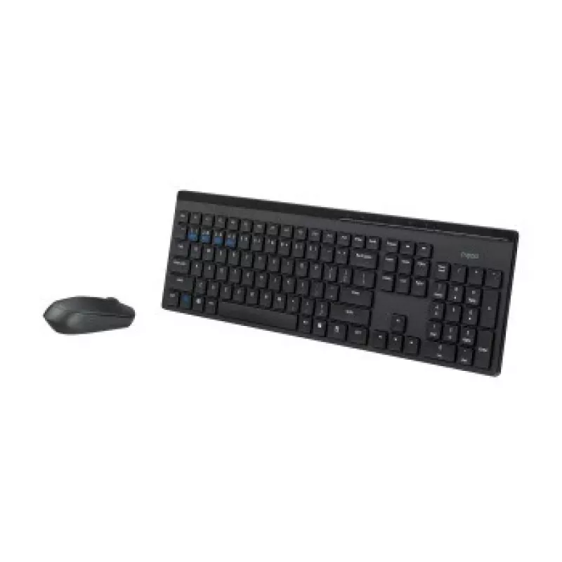 Rapoo 8110M bezprzewodowy zestaw klawiatura i mysz multi-mode, czarny