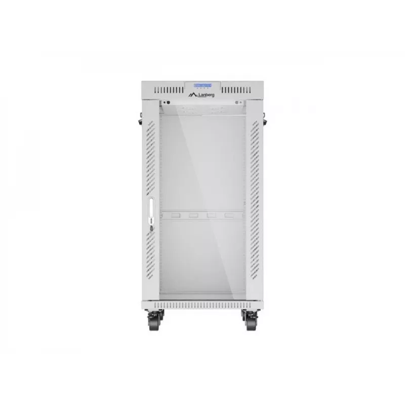 Szafa rack LANBERG FF01-6822-12SL 22U wolnostojąca, 1233×600×800 mm, IP20, 1200 kg