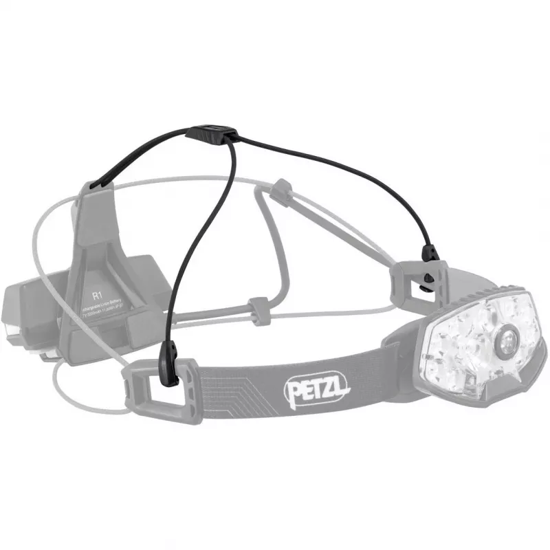 Opaska na głowę z latarką Petzl NAO RL Czarno-Pomarańczowa LED 1500 lm USB