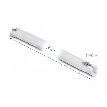 Oplot ochronny DeLOCK 20835 3 m x 50 mm biały