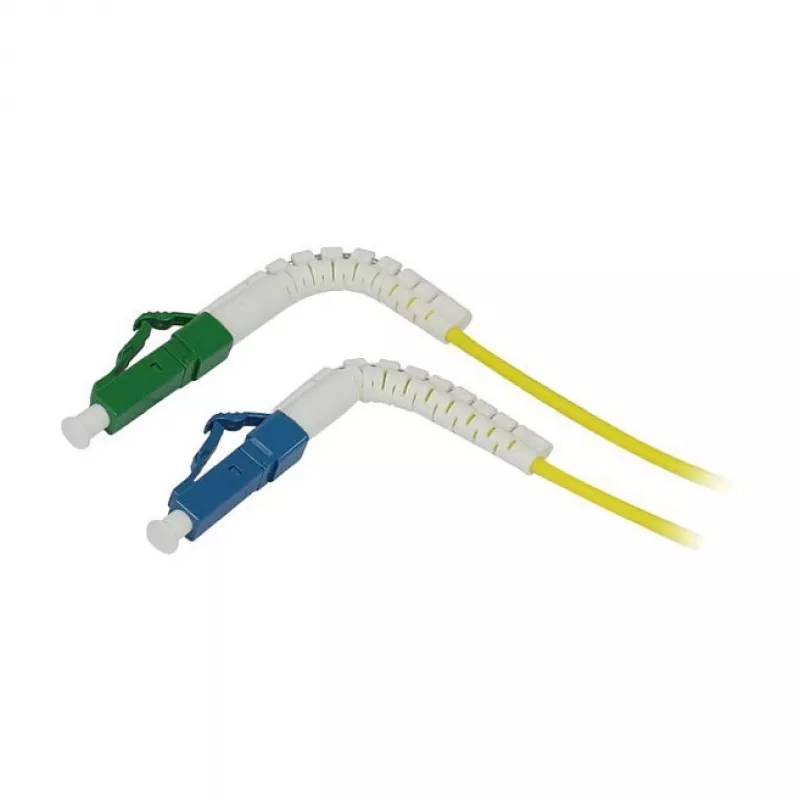 Synergy 21 LWL-1-Faser-Patchk. 15mtr.LC-LC(APC) - 9/125u - OS2 - G657A2 - AD=2mm - flexible Knickschutztülle (S215728)