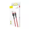 Kabel USB Baseus CAMKLF-C09 2m USB A Micro-USB B Czerwony