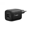 Ładowarka USB-C Dual Belkin ENA007KQBK 65 W — podwójne ładowanie USB-C PD do laptopów i urządzeń mobilnych