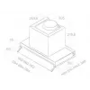 Okap BOXIN LUX LX/IX/A/90
