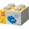 LEGO desk drawer 4 , Storage Box szary, studs