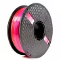 Filament do druku 3D PLA 1,75 mm 1 kg — Flashforge Gembird 3DP-PLA-SK-01-RP, Fioletowy/Czerwony