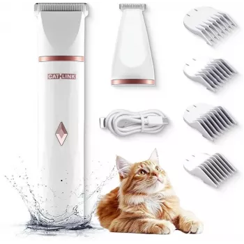 Maszynka do strzyżenia sierści zwierząt Catlink CL-PT-01 — trymer bezprzewodowy, bateria 600 mAh, 40×34×162 mm, USB