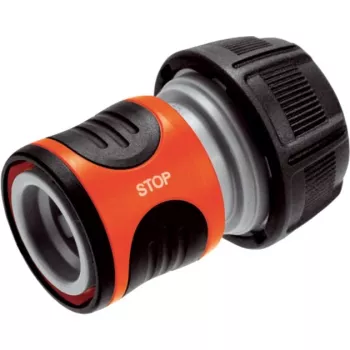 Złącze węża GARDENA Raccord Aquastop premium 18214-20 — szybkozłącze z funkcją automatycznego zatrzymywania wody