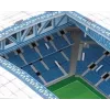 3D Puzzle cubicfun Lech Poznan Stadium model – składana replika stadionu w skali, elementy kartonowe, numer modelu 306-20257