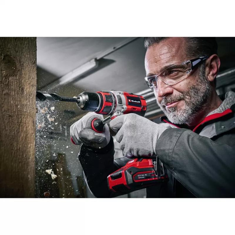 Einhell TP-CD 18/80 Li BL-Solo Keyless 1,41 kg Czarny, Czerwony