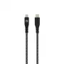Data kabel Tellur Type-C to Lightning 3A PD60W 1m — czarny