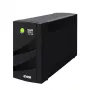 EVER DUO 850 AVR USB - UPS - AC 230 V - 550 W - 850 VA - jednofazowy - 2 x Bleisure 5 Ah - USB - Gniazda wyjściowe: 6