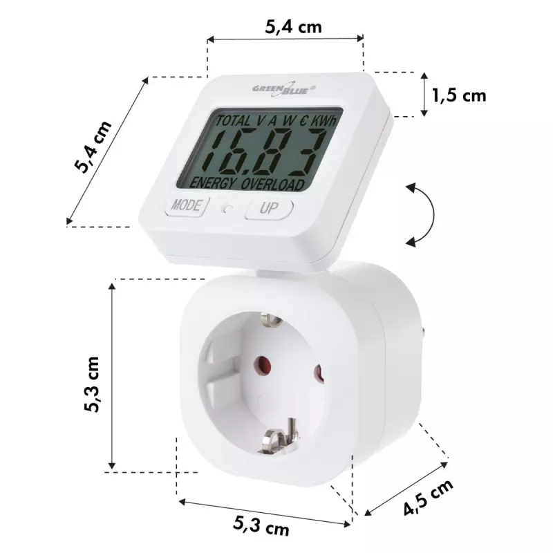 Watomierz Energomierz GB615E GreenBlue