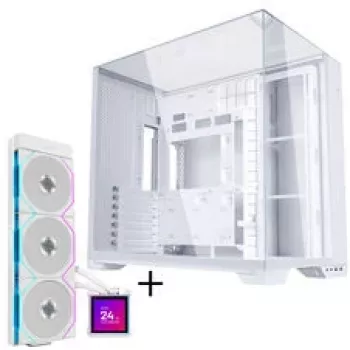 Lian Li O11 Vision Compact Enclosure Bundle + HydroShift II LCD-S 360TL AiO - Biały