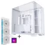 Lian Li O11 Vision Compact Enclosure Bundle + HydroShift II LCD-S 360TL AiO - Biały