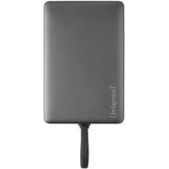 Intenso Powerbank MC10000 czarny 10000 mAh magnetyczny z metalowym pierścieniem