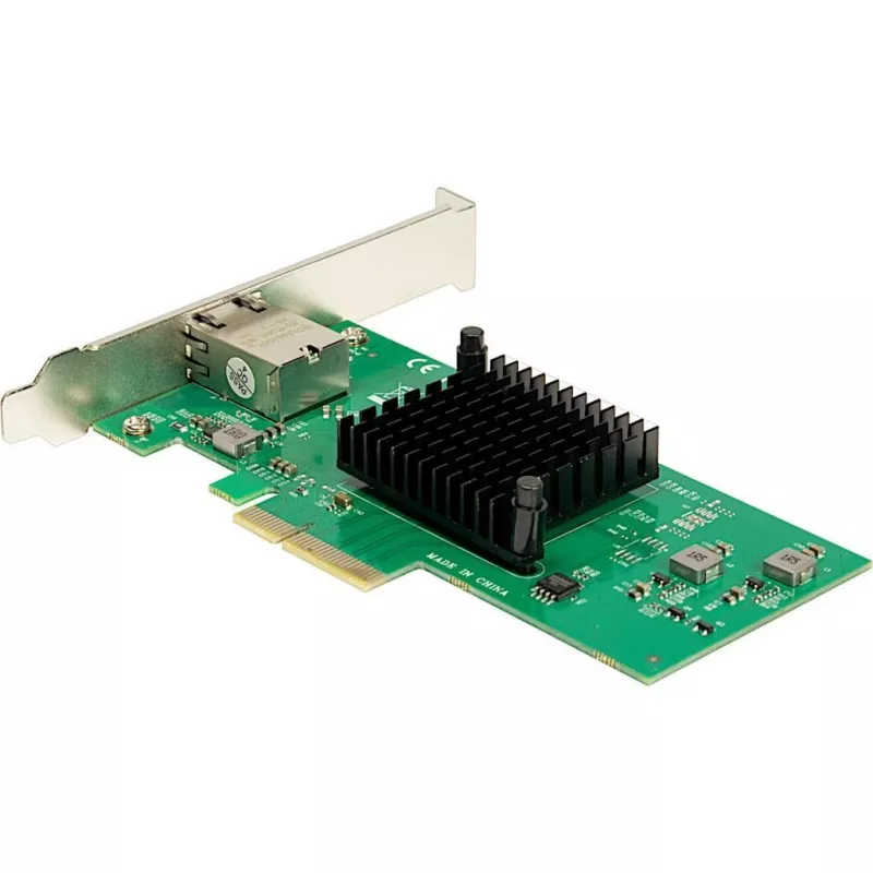 Karta interfejsu Inter-Tech ST-7267 PCIe RJ-45 10 Gbit/s zielono-srebrna