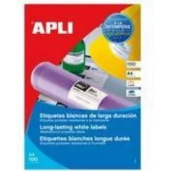 Etykiety odporne na warunki atmosferyczne agipa 101169 — poliester, 105 x 148,5 mm