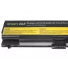 Bateria zielony Cell LE05 do Lenovo ThinkPad T410 T420 T510 T520 W510 Edge 14 15 E525 — 11,1 V 4400 mAh Li-Ion, 6 ogniw, czarna