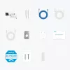Reolink Duo Series W730 - 4K zewnętrzna kamera Wi-Fi, podwójny obiektyw, widok panoramiczny 180°, wykrywanie osób/pojazdów/zwierząt