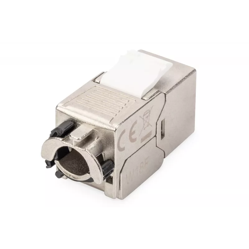 Digitus CAT 6A Keystone module, shielded with intelligent kabel manager
