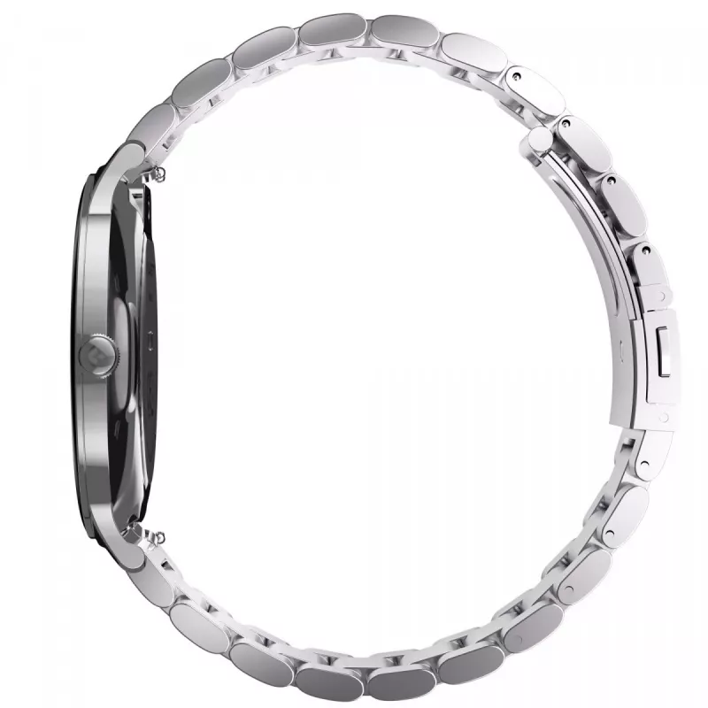 Smartwatch Garett Quantum — srebrny ze stali nierdzewnej