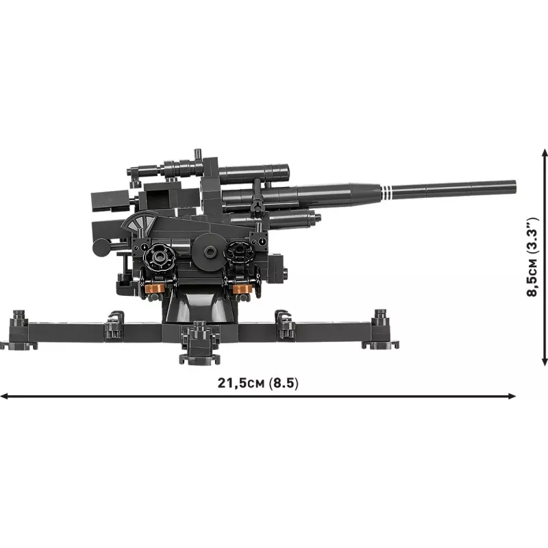 Zestaw konstrukcyjny Cobi Blocks 10,5 cm Flak 39 — 339 elementów