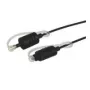 Wentronic goobay AVK 224-0100 - cyfrowy kabel audio (optyczny) - Mini-TOSLINK (M) do TOSLINK (M) - 1 m (51224)