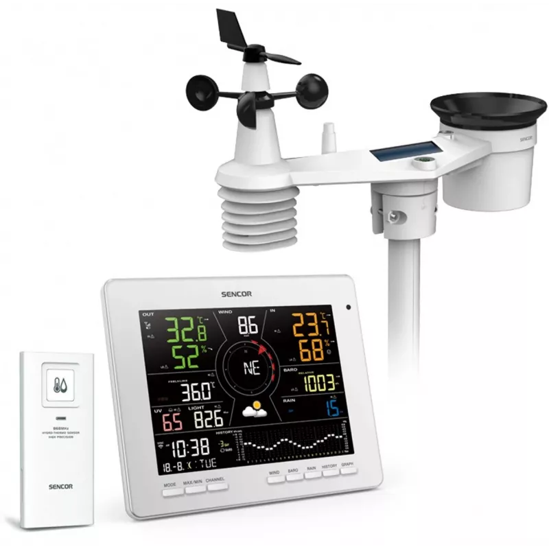 Stacja pogodowa SWS 16600 WiFi 7 w 1