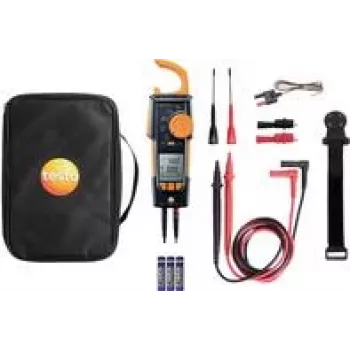testo 770-3 miernik cęgowy cyfrowy CAT III 1000 V, CAT IV 600 V Wyświetlacz (Counts): 6000 (0590 7703 03)