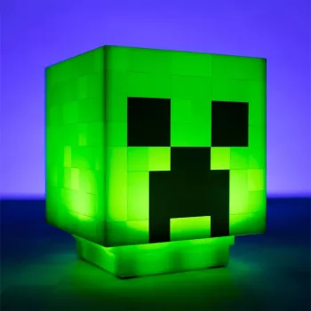 Paladone Minecraft Creeper 3D Design Lamp PP6595MCFV3 — Lampa stołowa/wisząca