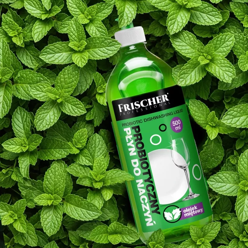 Płyn do mycia naczyń FRISCHER 500 ml — skoncentrowany detergent kuchenny do ręcznego mycia naczyń