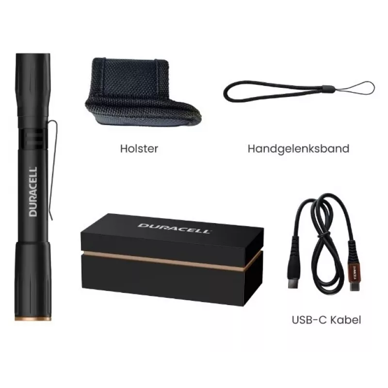 Duracell DF400R Gift Box Latarka czarna