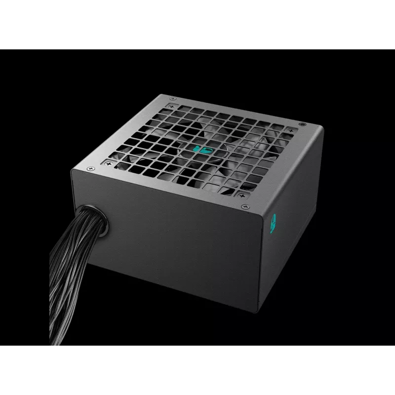 Zasilacz ATX DeepCool PF600X 600W 80 PLUS Bronze, 600 W, wentylator 12 cm, ATX 2.52, 24-pin, 2×(6+2) PCIe, 8×SATA