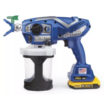 PISTOLET DO MALOWANIA GRACO ULTRA AIRLESS (2 x akumulator 2AH DEWALT + ładowarka) + TORBA